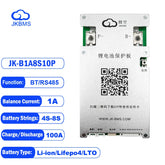 JK Smart BMS JK-B1A8S10P 100A Active Balance for LiFePO4 Battery SmartEshop.Pk